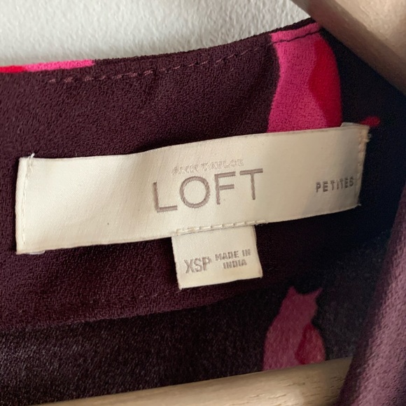 LOFT petite adorable cats shift dress - Picture 2 of 6